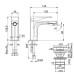 Смеситель для биде Fima Carlo Frattini Zeta F3962NNS