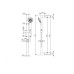 Душевой гарнитур Fima Carlo Frattini Sliding Rail F2679NS