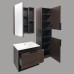 Тумба с раковиной Comforty Франкфурт 61 00004150530 дуб шоколадно-коричневый