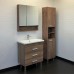 Тумба с раковиной Comforty Никосия 70 00-00008854 дуб темный