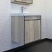 Тумба с раковиной Comforty Вена 55 00-00008928 дуб дымчатый