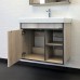 Тумба с раковиной Comforty Вена 70.5 00-00008929 дуб дымчатый