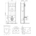 Унитаз с инсталляцией Damixa Apollo DX22.IS10101.1700