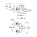 Смеситель для ванны Grohe Vigour 75144026
