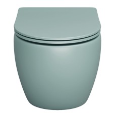 Подвесной унитаз Grossman Color GR-4411MNMS мятный матовый