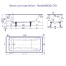 Чугунная ванна Delice Parallel 160х70 DLR220504-AS