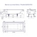 Чугунная ванна Delice Parallel 160х70 DLR220504R-AS на ножках