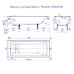 Чугунная ванна Delice Parallel 170х70 DLR220505R-AS на ножках