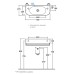 Раковина Globo Forty3 70х27 SCT70.BI*0