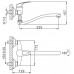 Смеситель для ванны Frap H39 F2139-B