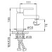 Смеситель для раковины Frap H72 F1072