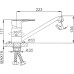 Смеситель для кухни Frap H702 F49702-B