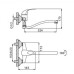 Смеситель для ванны Frap H02 F2102-B
