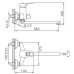 Смеситель для ванны Frap H28 F2228