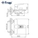 Смеситель для ванны Frap H49-6 F3249-6