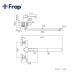 Смеситель для ванны Frap H67-6 F2267-6
