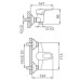 Смеситель для душа Frap H28 F2028-B