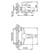 Смеситель для ванны Frap H28 F3028-B
