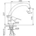Смеситель для кухни Frap H14 F4114-B