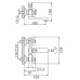 Смеситель для ванны Frap H25 F3025