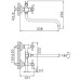 Смеситель для ванны Frap H12 F2212