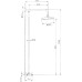 Душевая стойка Frap H08 F2308