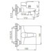 Смеситель для ванны Frap H63 F3063
