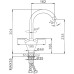 Смеситель для кухни Frap F4098