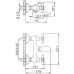 Смеситель для ванны Frap H731 F32731-B