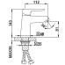 Смеситель для раковины Frap H17-6 F1017-6