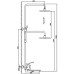 Душевая стойка Frap H62-9 F2462-9