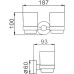 Стаканы Frap F302 F30208