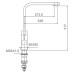 Смеситель для кухни Frap H802 F43802