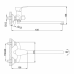 Смеситель для ванны Frap H14 F2214-B