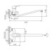 Смеситель для ванны Frap H37 F2237