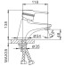 Смеситель для раковины Frap H56 F1056