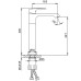 Смеситель для раковины Frap H71 F1071-2
