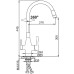Смеситель для кухни Frap H96 F4396-15