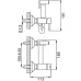 Гигиенический душ Frap F7503-6