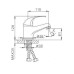 Смеситель для раковины Frap H29 F1029-B