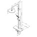 Душевая стойка Damixa Jupiter 977760300