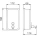 Дозатор для жидкого мыла Frap F402