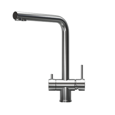 Смеситель для кухни Granula Kitchen space KS-7011 сталь сатин