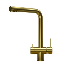Смесители для кухни Granula Kitchen Space KS-7011 золото сатин