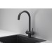 Смеситель для кухни Granula Kitchen space KS-7104 черный матовый