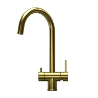 Смесители для кухни Granula Kitchen Space KS-7104 золото сатин