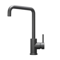 Смеситель для кухни Granula Kitchen space KS-7110 графит матовый