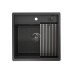 Кухонная мойка Granula Kitchen Space 50х51 KS-5051 черный матовый