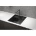 Кухонная мойка Granula Kitchen Space 50х51 KS-5051 черный матовый