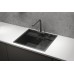 Кухонная мойка Granula Kitchen Space 60х51 KS-6051 черный матовый